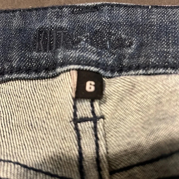 Kut From The Kloth Farrah Baby Bootcut Jeans Size 6 - Picture 6 of 6